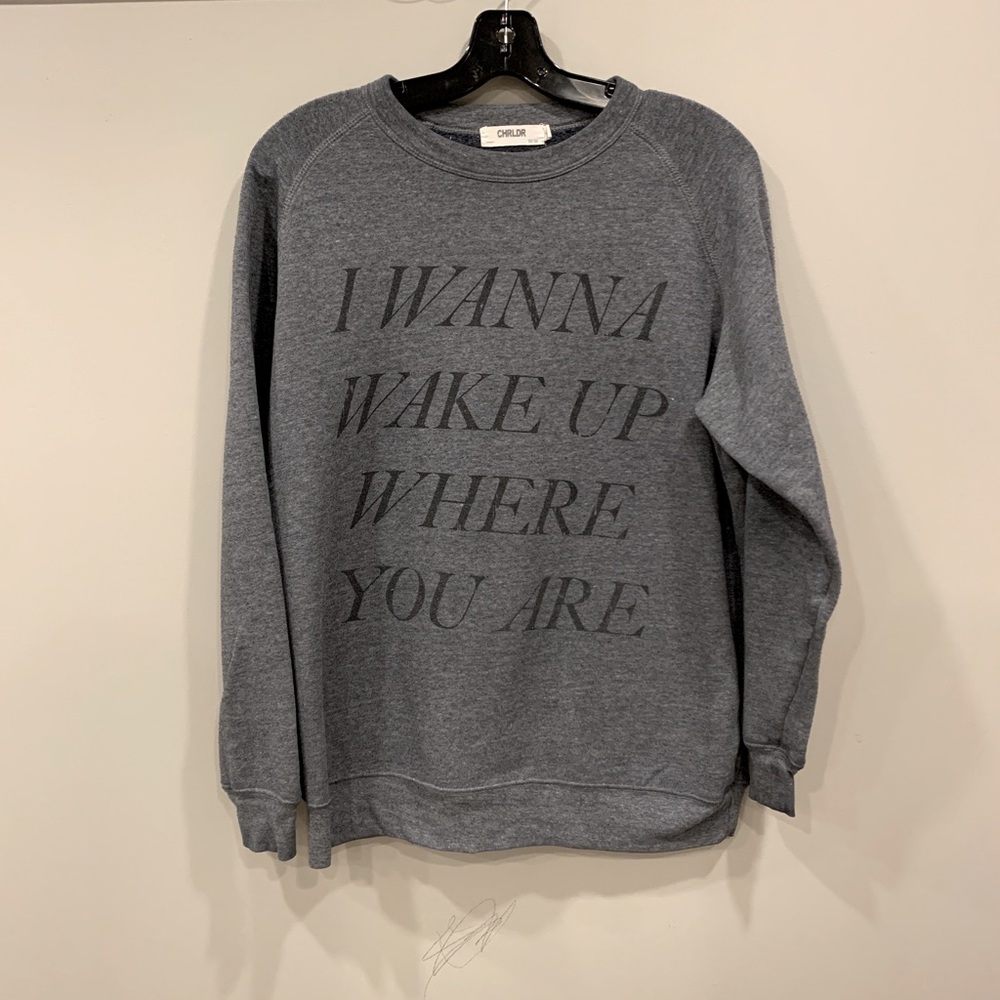 CHRLDR Grey sweatshirt